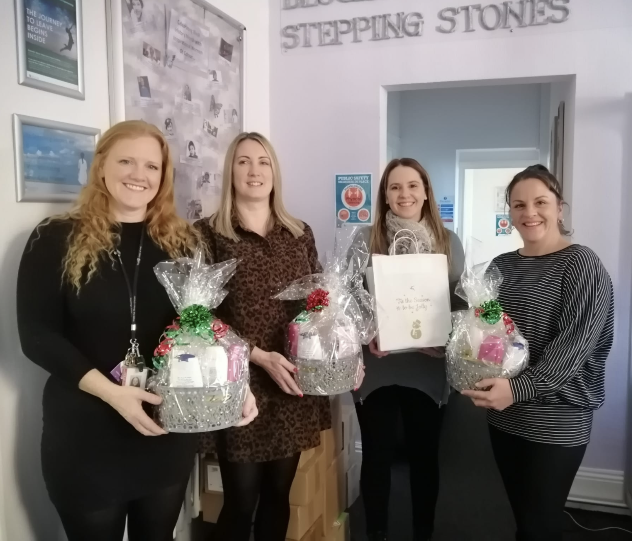 Stepping Stones receiving gifts from Silvertoad