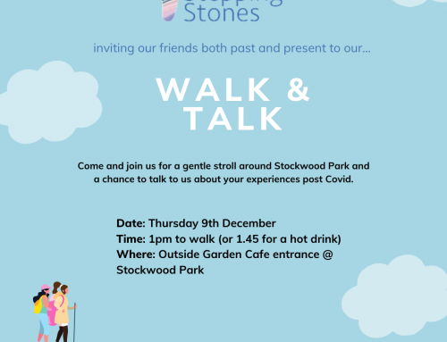 Calling our friends past and present – Walk & Talk December 9th