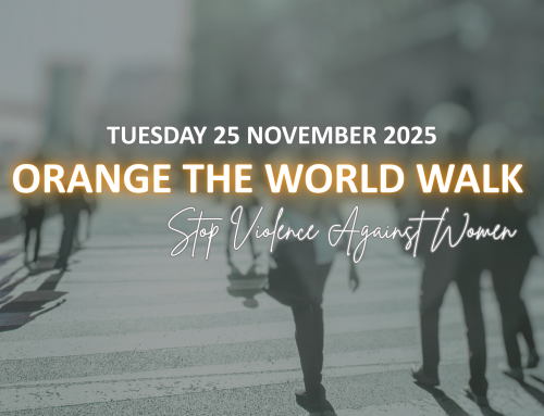 Orange the World Walk. Stop Violence Against Women